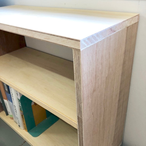 特注可能】シンプルラック 卓上収納 無塗装 本棚 棚・シェルフ・ラック