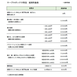 ケーブルボックス ルーター収納 モデム収納　マットブラウン 6枚目の画像