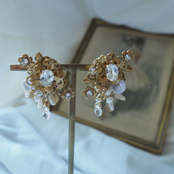 Shiho様専用ウェディングヘッドドレス&イヤリング＊ 7枚目の画像