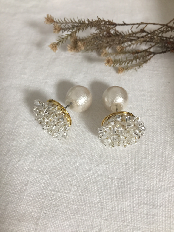 シャイニーシャワーピアス 1枚目の画像