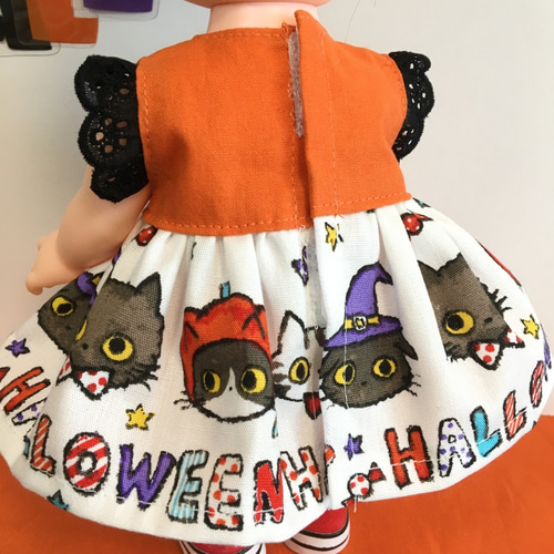 ハロウィンワンピース♡ メルちゃん ソランちゃん レミンちゃん その他
