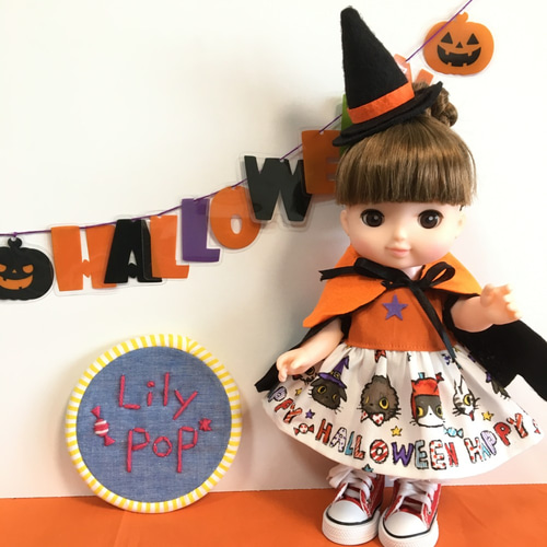 ハロウィンワンピース♡ メルちゃん ソランちゃん レミンちゃん その他