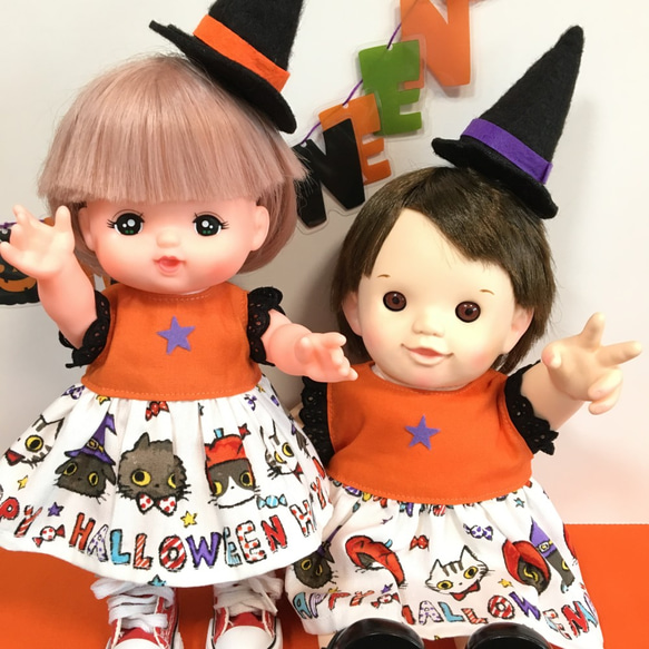 【再販！】ハロウィンワンピース♡　ぽぽちゃん 5枚目の画像