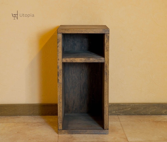 アンティーク 本棚(小) 本棚・絵本棚・マガジンラック Utopia