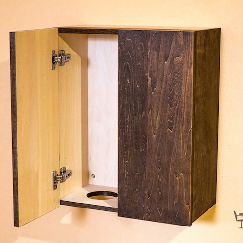 美容室用 アンティーク調 壁掛けタオルストッカー その他家具 Utopia