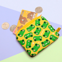 カエルのカエルのメッシュカードセットの財布 3枚目の画像