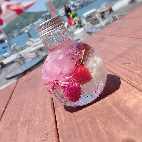ハーバリウム♡ピンク系 ハーバリウム・植物標本 naru822 通販