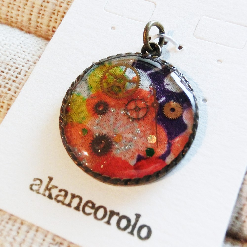 K☆ページ☆ハンドメイド　レジン　ペンダントトップ　8点 K☆ページ☆ハンドメイド レジン ペンダントトップ 8点 K