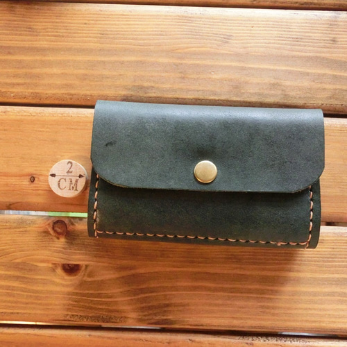 コインキャッチャー】d ☆ Type X ～ ロロマレザー 革小物 レザー