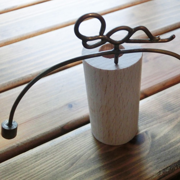 やじろべえ】b ☆ 真鍮 #イ49 立体・オブジェ 茜おろーろ akaneorolo