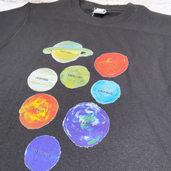 【父の日】『新作WEEK2021』宇宙シリーズ！太陽系Tシャツ　ユニセックスS~XXL　 3枚目の画像