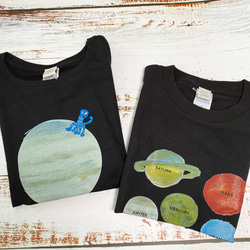 【父の日】『新作WEEK2021』宇宙シリーズ！太陽系Tシャツ　ユニセックスS~XXL　 4枚目の画像
