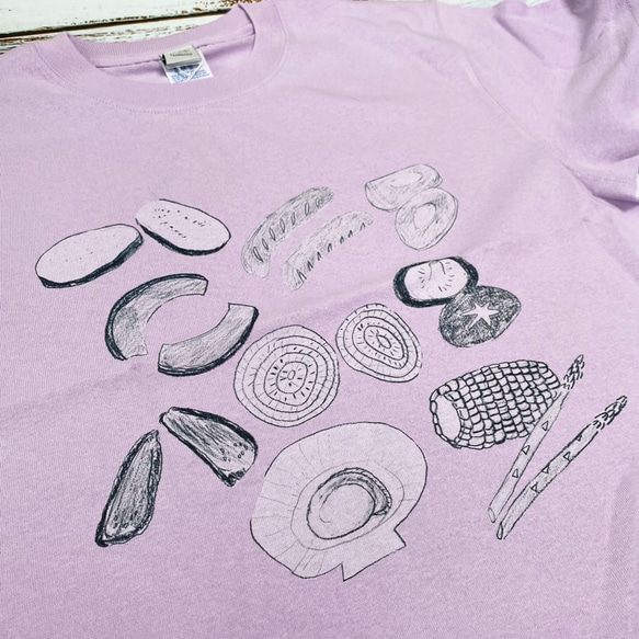 【父の日】『新作WEEK2021』バーベキューの日野菜Tシャツ　ユニセックスS~XXL 5枚目の画像