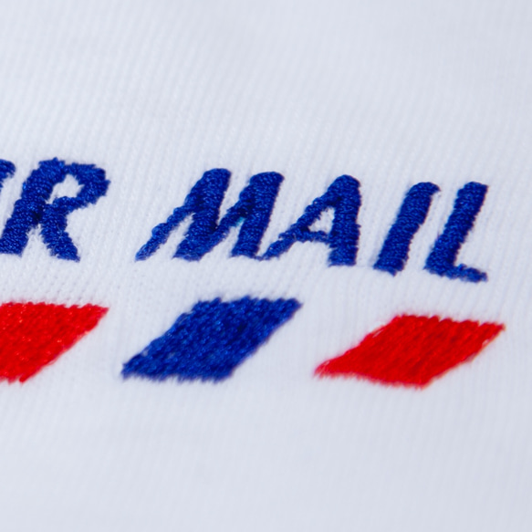 【父の日】VIA AIR MAIL  国際便エアメールTシャツ　ユニセックスS~XXL 6枚目の画像