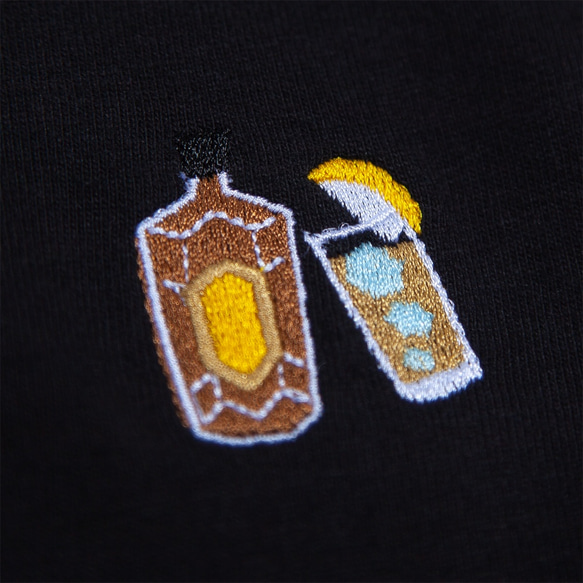 成人祝いに。お酒好きへのギフトに！ハイボール 刺繍 Tシャツ ユニセックス Tcollector 3枚目の画像