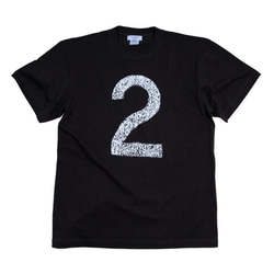 TRAFFIC（交通標識） 2 Ｔシャツ 　駐車場の「２」 1枚目の画像