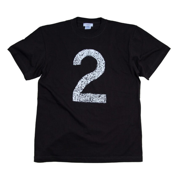 TRAFFIC（交通標識） 2 Ｔシャツ 　駐車場の「２」 1枚目の画像