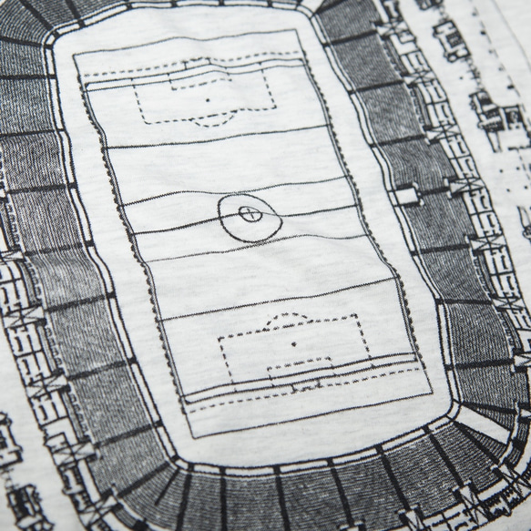 足球場平面圖中性XS〜XL尺寸Tcollector 第2張的照片
