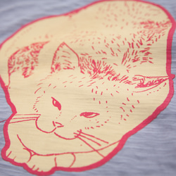 ボディから当店オリジナル　ユニセックスXS〜Lサイズ 　猫Tシャツ　Tcollector 3枚目の画像