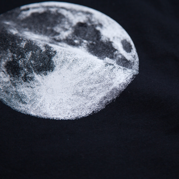 月の裏 TシャツユニセックスS〜XLサイズ　Tcollector リアルなプリント！ 8枚目の画像