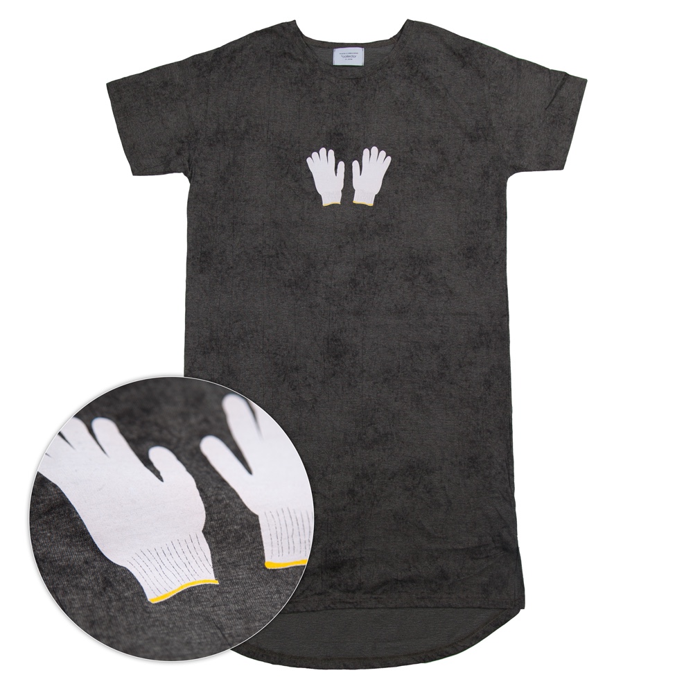 ボディから当店オリジナル　軍手 ワンピース　レディースフリーサイズ