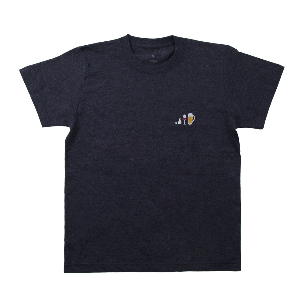 大きいサイズ！ アルコールとわたし ユニセックスTシャツ XXL