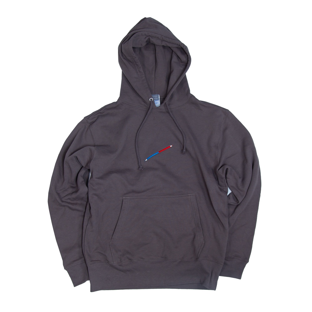 赤青鉛筆　刺しゅう　プルオーバーパーカー　ユニセックスS〜XLサイズ　Tcollector