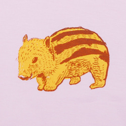 イノシシ 動物 ユニセックス Tシャツ、レディース Tシャツ  (亥年) 、リンクコーデ　Tcollector 6枚目の画像