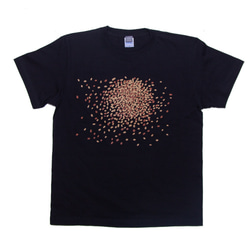 コーヒー豆 おもしろデザインTシャツ ユニセックスS〜XXXL