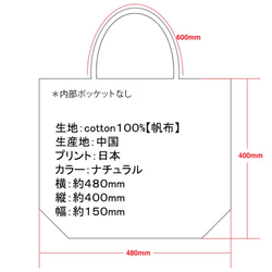 日本の間取り　キャンバストートバッグ　Tcollector 3枚目の画像