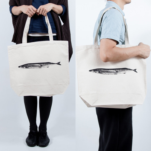 さんまキャンバストートバッグ トートバッグ tcollector 通販 827151