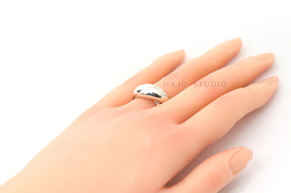 R002（送料無料)シルバー925リング , 925 Silver Ring 6枚目の画像