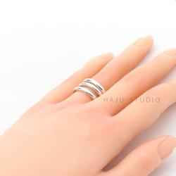 R007（送料無料)シルバー925リング , 925 Silver Ring 5枚目の画像