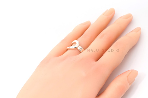 R008（送料無料)シルバー925リング , 925 Silver Ring 7枚目の画像