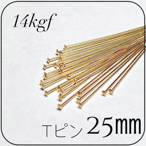 14kgf Tピン25㎜ 線径0.41㎜  【6本】 1枚目の画像