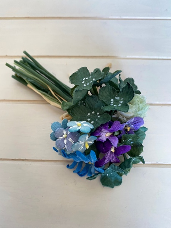 布花 Bouquet corsage of clover 3枚目の画像
