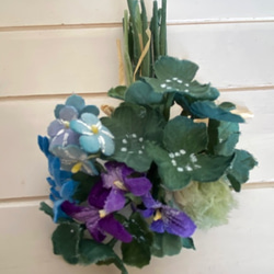 布花 Bouquet corsage of clover 4枚目の画像