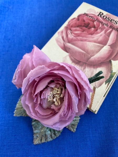 布花 Spring pink rose corsage