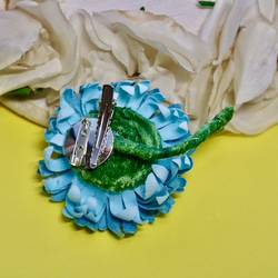 布花 ブルーガーベラ 4枚目の画像