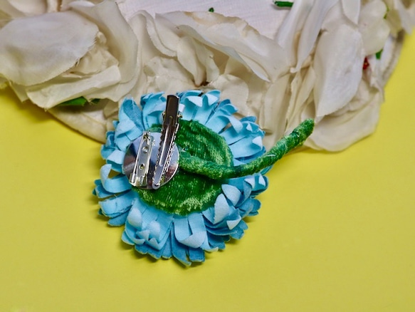 布花 ブルーガーベラ 4枚目の画像