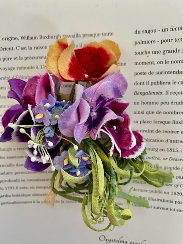 布花   Corsage petit bouquet  Q 2枚目の画像