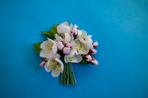 桜のブーケコサージュ（今月の花シリーズ）3月の花 2枚目の画像