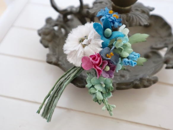 布花 Corsage de fleurs mignon 3枚目の画像