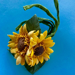 布花 Wild Sunflower corsage A 2枚目の画像