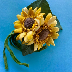 布花 Wild Sunflower corsage A 3枚目の画像