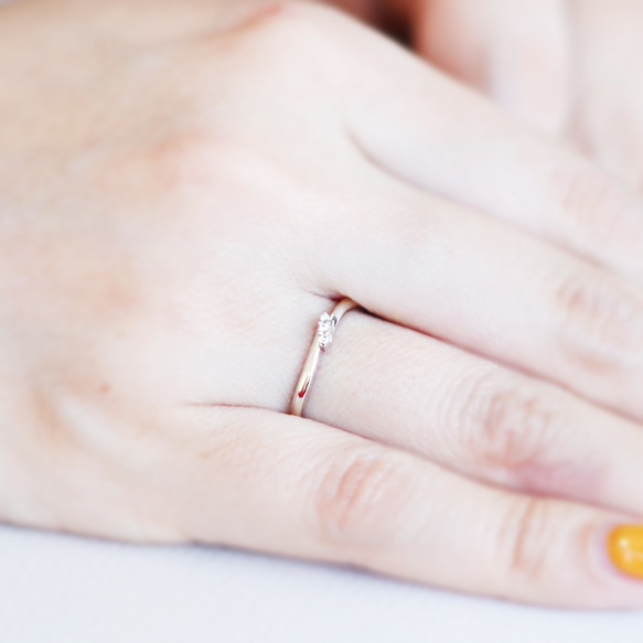 2本で10万/3色選べる『twist and LOVE』マリッジリング 結婚指輪 ペアリング 2枚目の画像