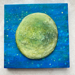 満月のピアス絵画(えみ様専用ページ) 4枚目の画像