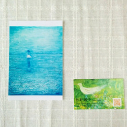 送料無料！！夏のお便りポストカード3枚セット 5枚目の画像