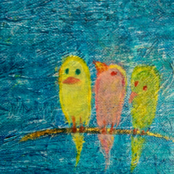 ~ いろとり鳥~ 　送料無料（クリックポストのみ） 1枚目の画像