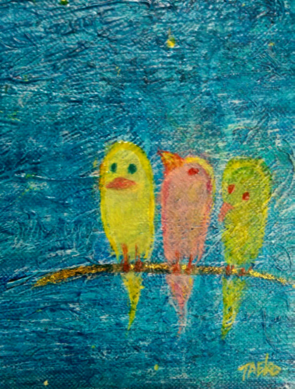 ~ いろとり鳥~ 　送料無料（クリックポストのみ） 1枚目の画像